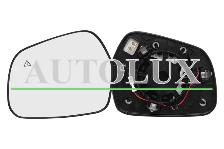 Cristal espejo retrovisor kia sorento 2020-2024 con soporte / termico / side assist / convexo / izquierdo.  Referencia OE:87611P2070