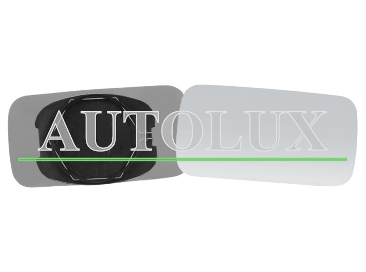 Cristal espejo retrovisor lancia thema 1984-1994 con soporte / convexo / azul / derecho.  Referencia OE:82472369