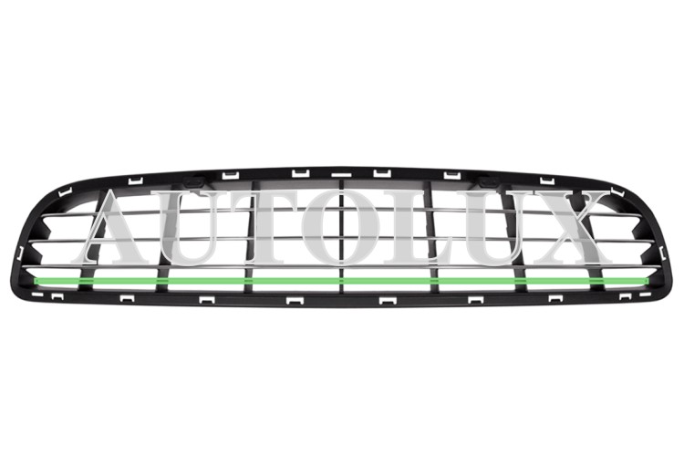 Rejilla lancia musa 2007-2013 parachoques delantero / con molduras cromadas.  Referencia OE:735455535