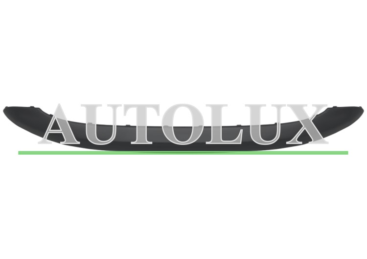 Moldura parachoques lancia ypsilon 2003-2006 trasera.  Referencia OE:735345456