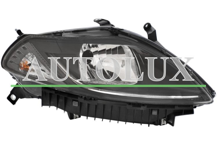 Faro delantero lancia ypsilon 2015-2020 base negra / led / derecho.  Referencia OE:52195857