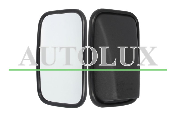 Cristal espejo retrovisor land rover defender 1990-2016 con soporte / convexo / reversible.  Referencia OE:RTC4341