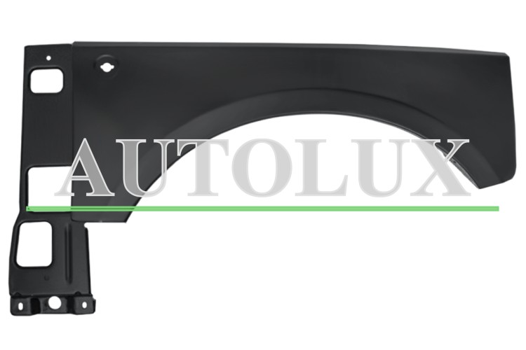 Aleta land rover range rover 2002-2006 delantera / aluminio / derecha.  Referencia OE:ASB760061