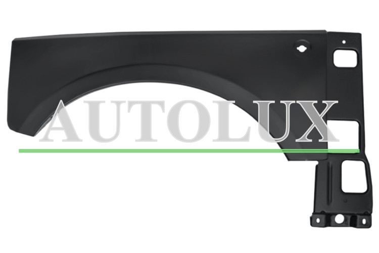 Aleta land rover range rover 2002-2006 delantera / aluminio / izquierda.  Referencia OE:ASB760071
