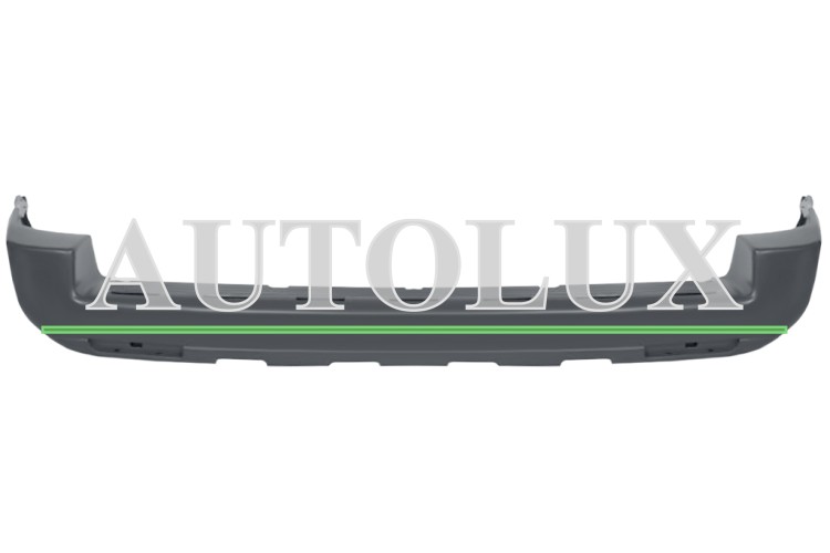 Parachoques land rover range rover 2002-2006 trasero / imprimado.  Referencia OE:DQC000051LML