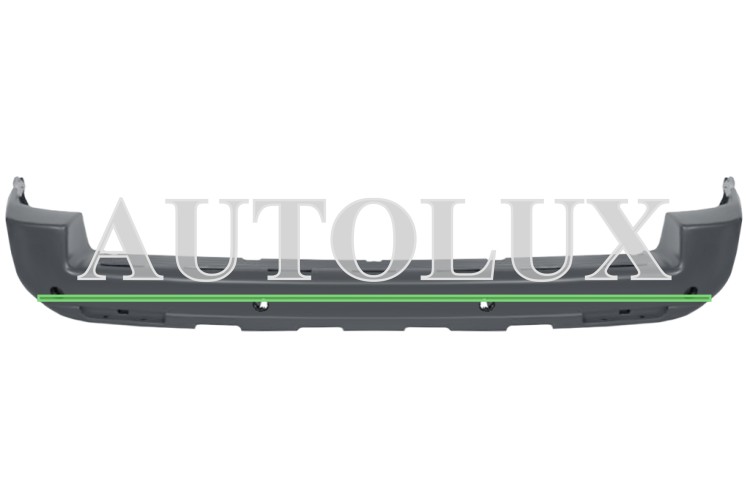 Parachoques land rover range rover 2006-2009 trasero / con sensor / imprimado.  Referencia OE:DQC000061LML