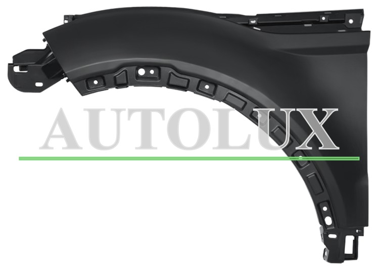 Aleta land rover range rover evoque 2011-2015 delantera izquierda.  Referencia OE:LR027590