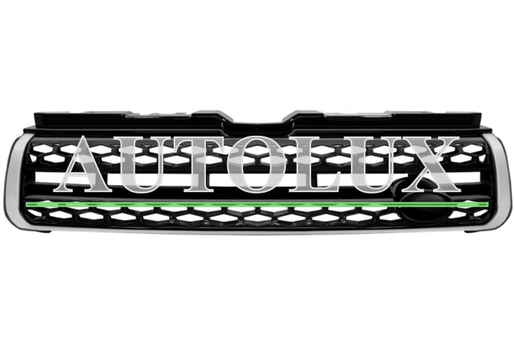 Rejilla land rover range rover evoque 2011-2015 frente / modelo autobiography / negro / plata.  Referencia OE:LR076020