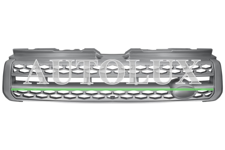 Rejilla land rover range rover evoque 2011-2015 frente / modelo autobiography / plata.  Referencia OE:LR076023
