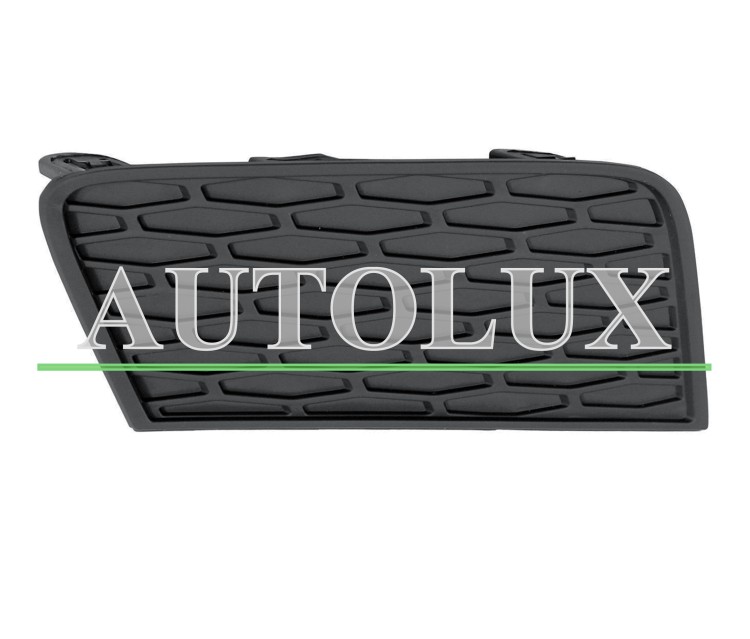 Rejilla land rover range rover evoque 2011-2015 parachoques delantero / modelo pure / dynamic / con antiniebla / superior / derecha.  Referencia OE:LR057396