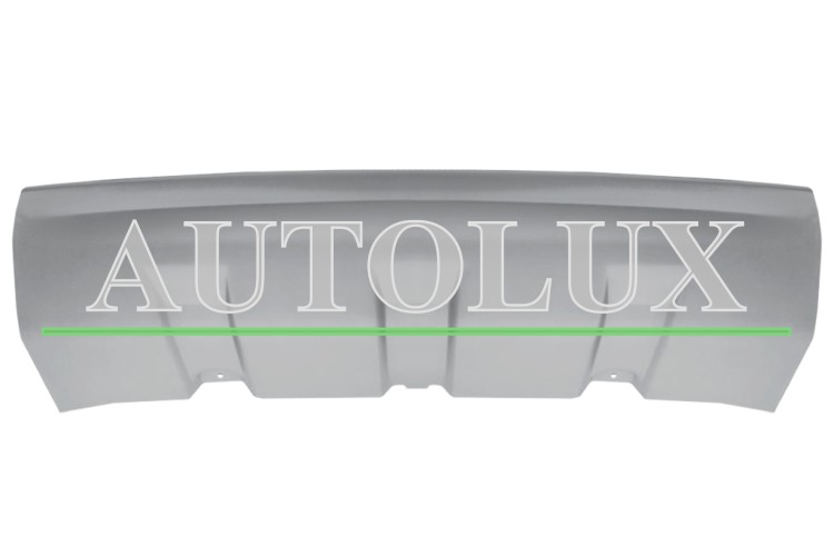 Spoiler land rover range rover evoque 2015-2019 parachoques delantero / modelo prestige / gris plata.  Referencia OE:LR110345