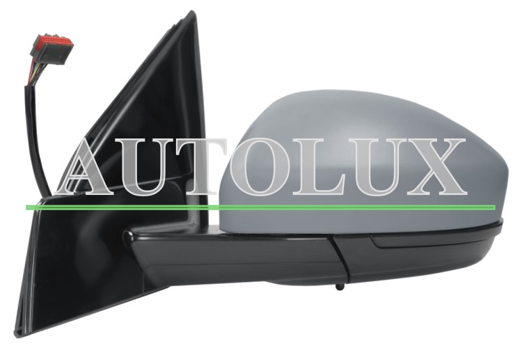Espejo retrovisor land rover discovery sport 2016-2020 base negro glossy / electrico / termico / piloto intermitente / abatible electricamente / luz cortesia / memoria / con sonda / imprimado / izquierdo.  Referencia OE:LR061186
