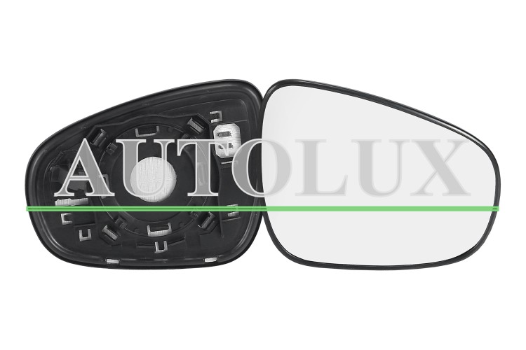Cristal espejo retrovisor lexus ct 2010-2014 con soporte / termico / convexo / derecho.  Referencia OE:8793176020