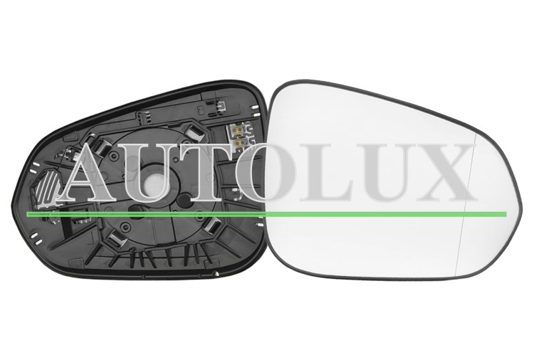 Cristal espejo retrovisor lexus nx 2014-2017 con soporte / termico / asferico / derecho.  Referencia OE:87931