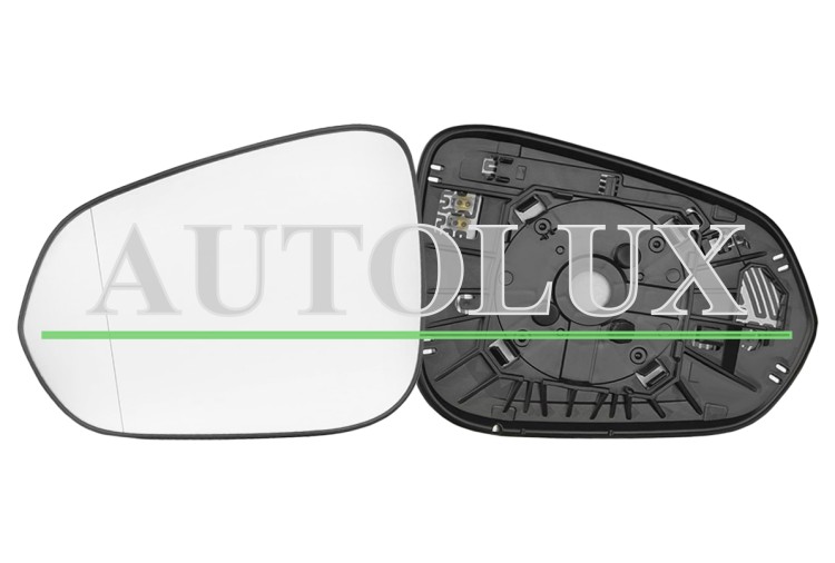 Cristal espejo retrovisor lexus nx 2014-2017 con soporte / termico / asferico / izquierdo.  Referencia OE:87961