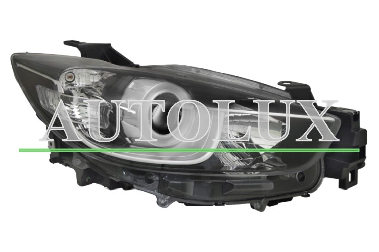Faro delantero mazda cx-5 2012-2015 lamparas h11+h15 / derecho.  Referencia OE:KD53