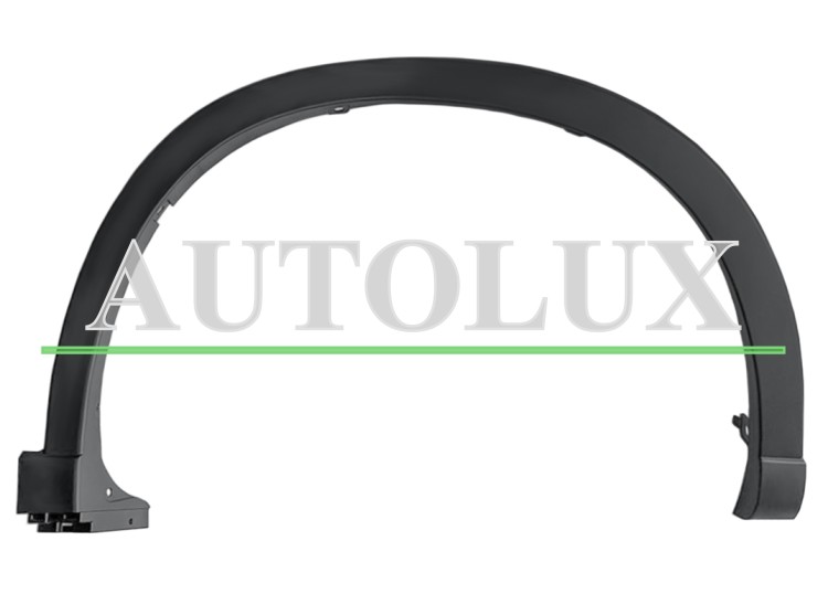 Moldura aleta mazda cx-5 2012-2015 delantera derecha.  Referencia OE:KD5351W20C