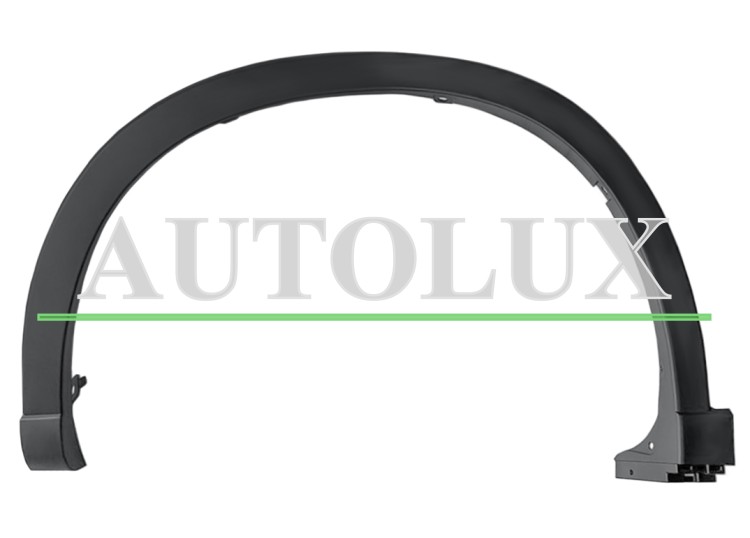Moldura aleta mazda cx-5 2012-2015 delantera izquierda.  Referencia OE:KD5351W30C