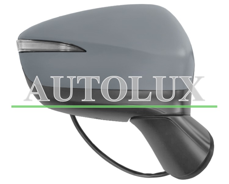 Espejo retrovisor mazda cx-5 2015-2017 electrico / termico / piloto intermitente / abatible electricamente / side assist / imprimado / derecho.  Referencia OE:KA1H69121