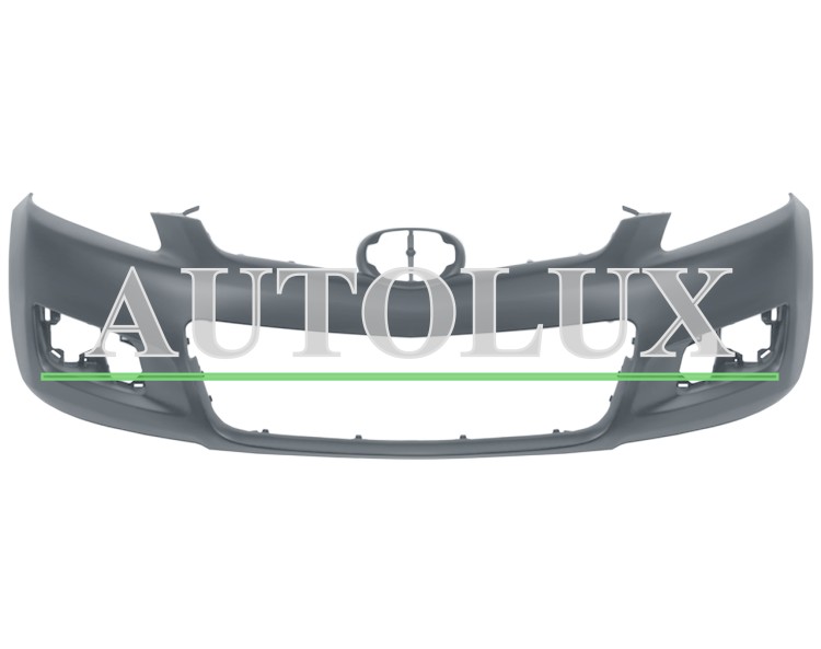 Parachoques mazda cx-7 2007-2009 delantero / imprimado.  Referencia OE:EG2150031GBB
