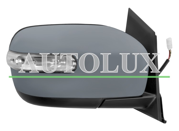 Espejo retrovisor mazda cx-7 2009-2012 electrico / termico / piloto intermitente / abatible electricamente / imprimado / derecho.  Referencia OE:EH11