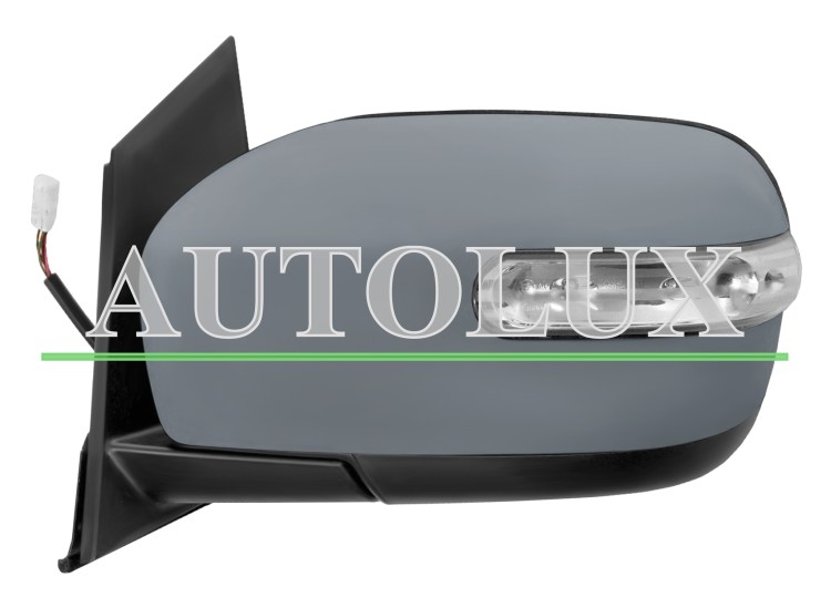 Espejo retrovisor mazda cx-7 2009-2012 electrico / termico / piloto intermitente / abatible electricamente / imprimado / izquierdo.  Referencia OE:EH11