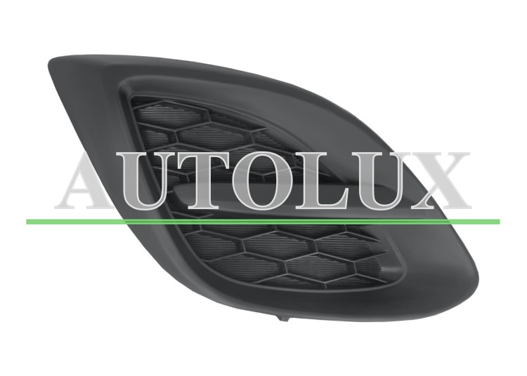 Rejilla mazda 2 2010-2014 parachoques delantero / derecha.  Referencia OE:DR6250C11