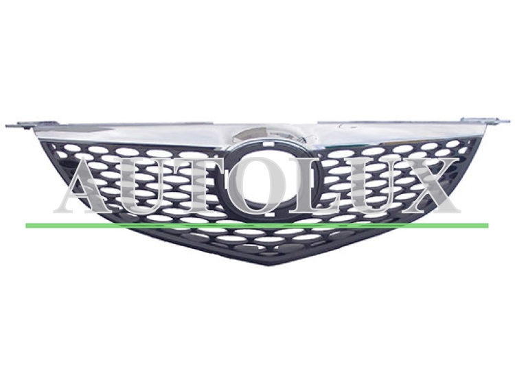Rejilla mazda 3 2003-2007 frente / 4 puertas / moldura cromada.  Referencia OE:BN8V50710C