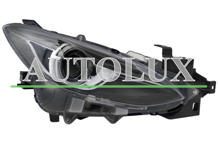 Faro delantero mazda 3 2013-2017 xenon / derecho.  Referencia OE:BHR2