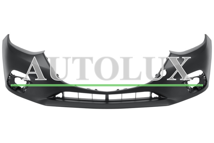 Parachoques mazda 3 2013-2017 delantero.  Referencia OE:BHN150031B8N