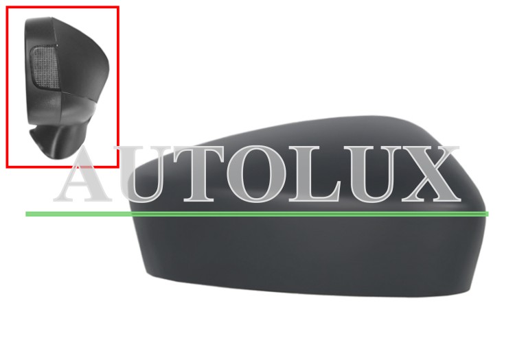 Carcasa espejo retrovisor mazda 6 2013-2016 derecha.  Referencia OE:GHP9