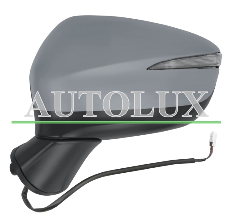 Espejo retrovisor mazda cx-3 2018-2022 electrico / termico / piloto intermitente / abatible electricamente / side assist / imprimado / derecho.  Referencia OE:DB6D69121A