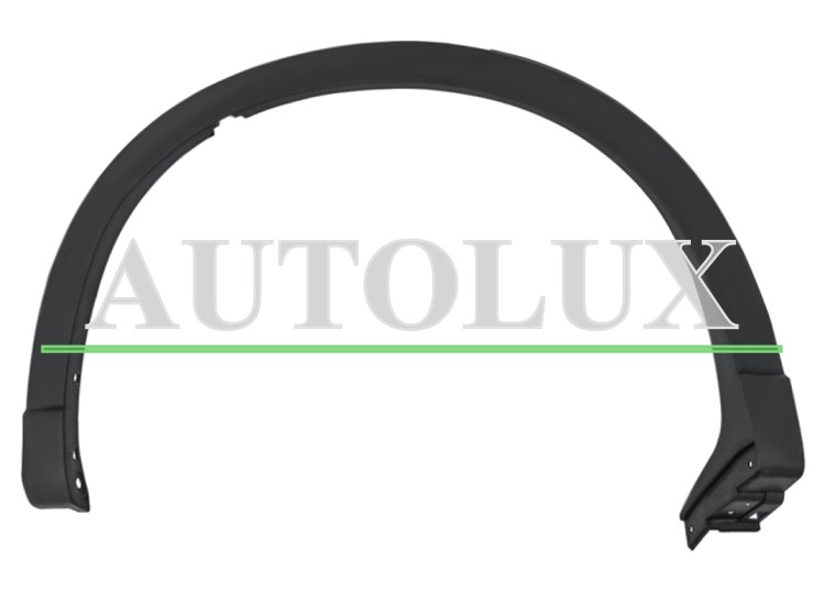 Moldura aleta mazda cx-5 2017-2022 trasera derecha.  Referencia OE:KB7W51W50E