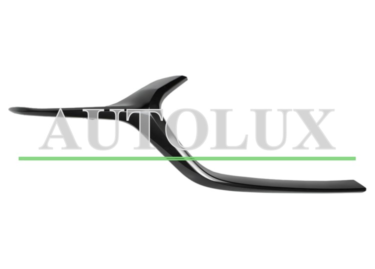 Moldura rejilla mazda 3 2019-> frente / negra brillante / derecha.  Referencia OE:BCKN50760C