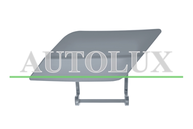 Tapa lavafaros mercedes clase c w204 2007-2011 parachoques delantero / izquierda.  Referencia OE:A20488011249999