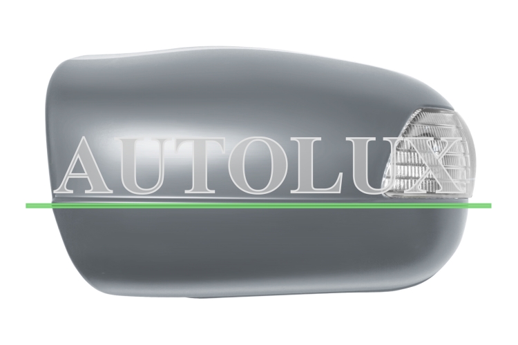 Carcasa espejo retrovisor mercedes clase e w210 2000-2002 con piloto intermitente / imprimada / izquierda.  Referencia OE:A21081102609199