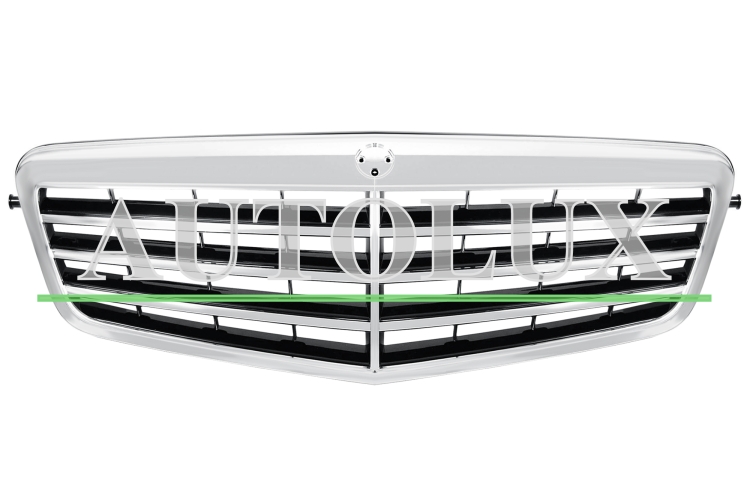 Rejilla mercedes clase e w212 2009-2013 frente / cromada / negra.  Referencia OE:A21288005839040