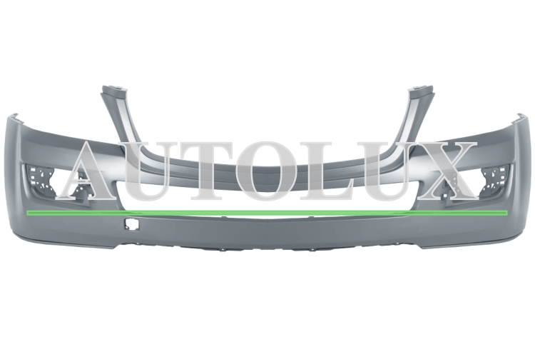 Parachoques mercedes clase gl x164 2006-2009 delantero / imprimado.  Referencia OE:A16488513259999