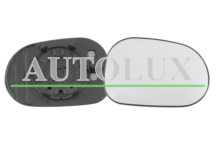 Cristal espejo retrovisor mercedes clase m w163 1998-2002 con soporte / termico / asferico / derecho.  Referencia OE:A1638102019