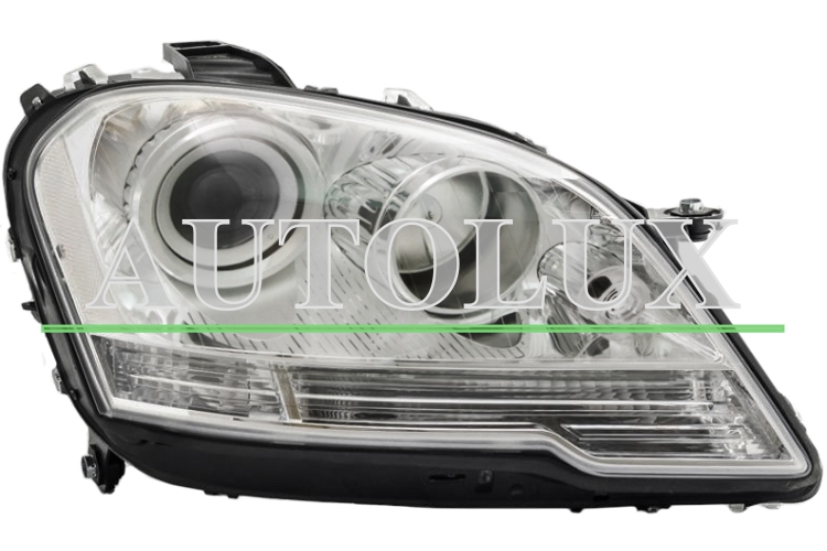 Faro delantero mercedes clase m w164 2008-2011 base cromada / derecho.  Referencia OE:A1648207061