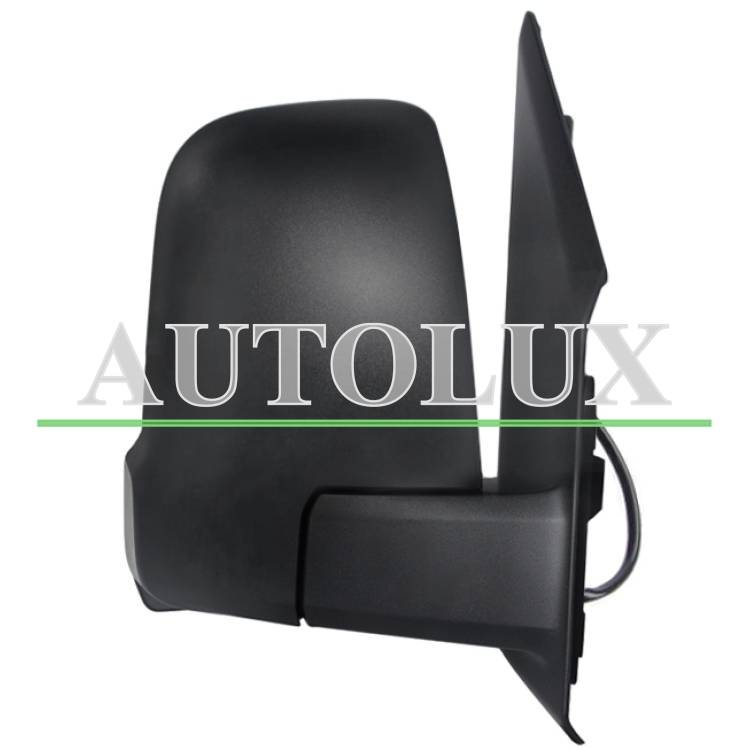 Espejo retrovisor mercedes sprinter 907/910 2018-> brazo corto / manual / piloto intermitente cubierto / derecho.  Referencia OE:A9108100400