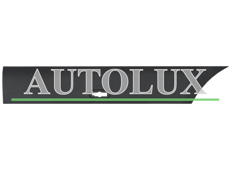 Moldura lateral mercedes sprinter 907/910 2018-> trasera / chasis largo / con agujero piloto / izquierda.  Referencia OE:A9106905700