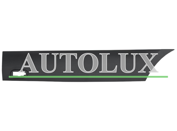 Moldura aleta mercedes sprinter 907/910 2018-> trasera / chasis largo / con agujero piloto / derecha.  Referencia OE:A9106907300