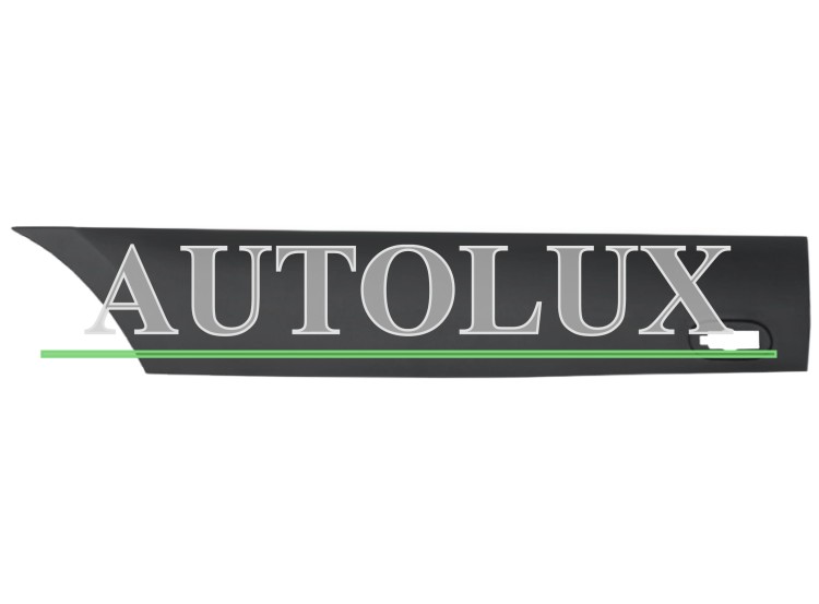 Moldura aleta mercedes sprinter 907/910 2018-> trasera / chasis largo / con agujero piloto / izquierda.  Referencia OE:A9106905800