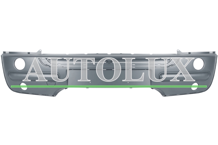 Parachoques mini cooper 2000-2004 delantero / sin agujero moldura / imprimado.  Referencia OE:51116800130