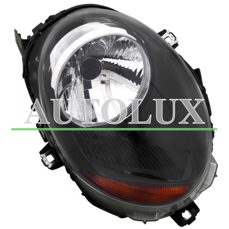 Faro delantero mini cooper 2021-2024 fondo negro / piloto ambar / derecho.  Referencia OE:63117418864