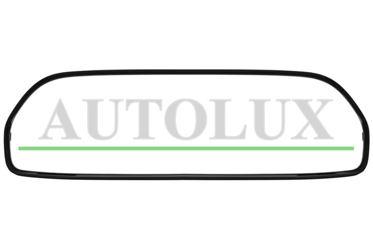 Moldura rejilla mini cooper 2021-2024 frente / negra brillante.  Referencia OE:51119450552