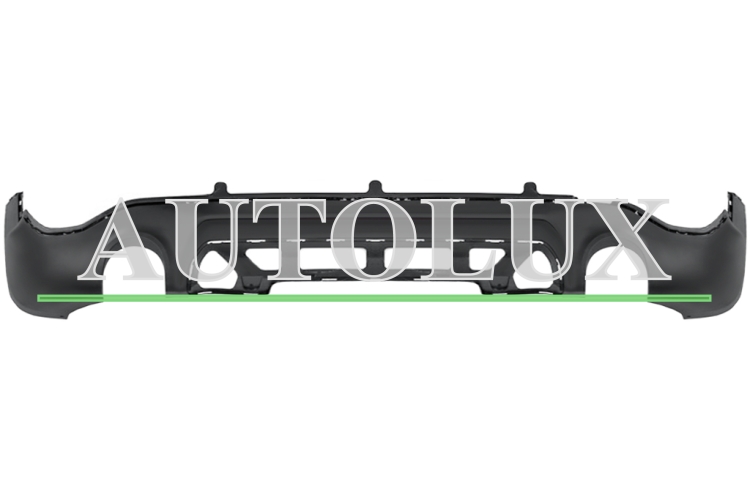 Parachoques mini countryman 2020-2023 trasero / inferior / modelo cooper s / imprimado.  Referencia OE:51129477898