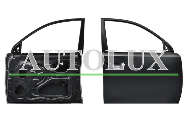 Puerta mitsubishi l200 2010-2015 delantera derecha.  Referencia OE:5700B522