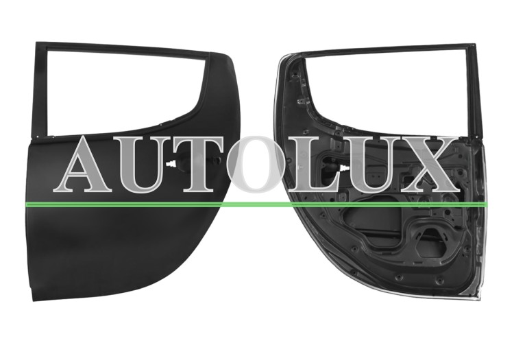 Puerta mitsubishi l200 2005-2010 trasera izquierda.  Referencia OE:5730B129
